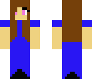 blue dress