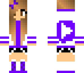 purple youtuber girl