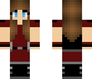 simplistic red girl fixed