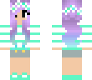 purple haired girl 2