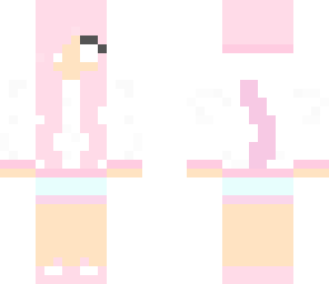 husky  going pink