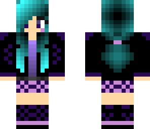 turquoise girl