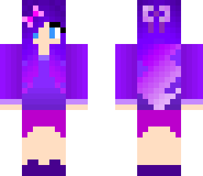 purple girl