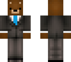 bear in a suit