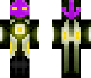 purple masked man