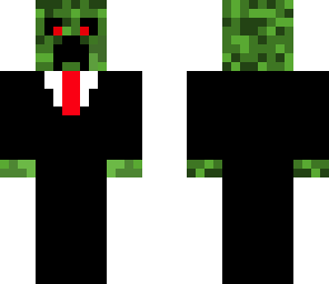 creeper in a tux