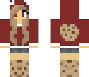 cookie girl in red 