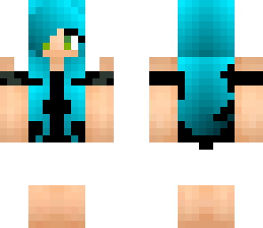 blue hair female