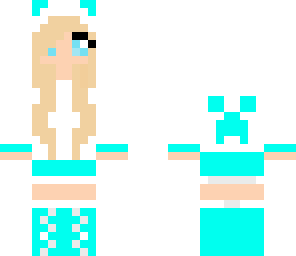 light blue girl