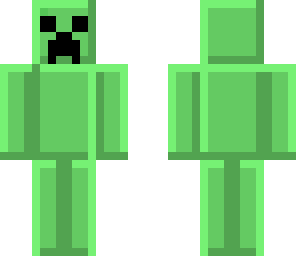 8 bit creeper without suit