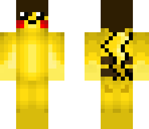 pikachu with hair