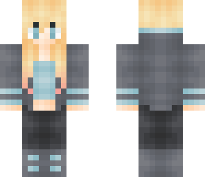 grey and blue tomboy