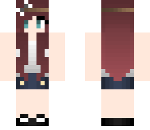 casual girl with headband