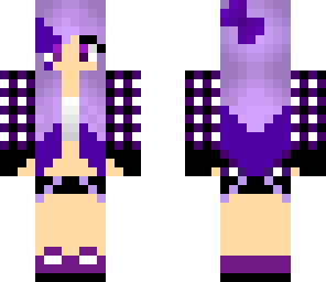 purple gamer girl