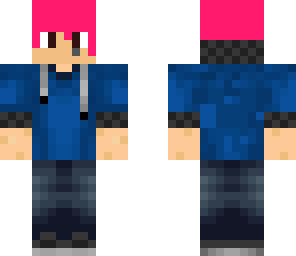 sodapoppin skin with pink hair with hoodie