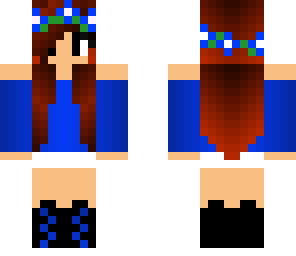 flower crown girl
