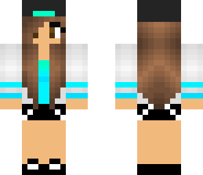 blue baseball girl