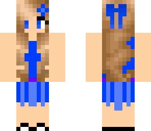 girl in a dress