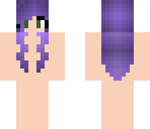 cute base purple hair