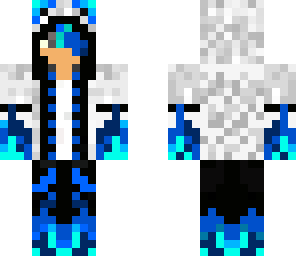 blue fire dude