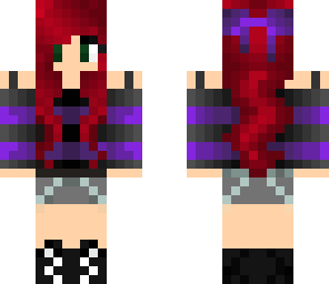 purpleshirt redhead