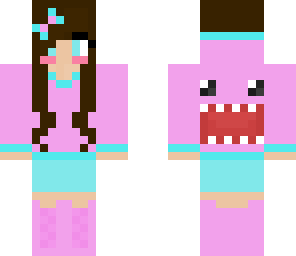 jenna - fluffy pink candy domo