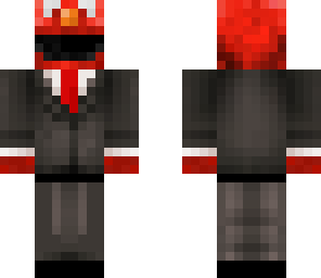 elmo in a suit