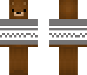 bear with sweater