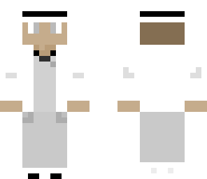 el hombre de blanco