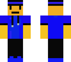 blue skin
