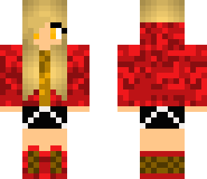 red cool girl