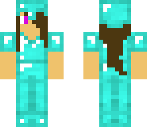 girl in diamond armour