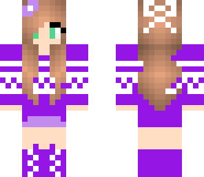 purple girl