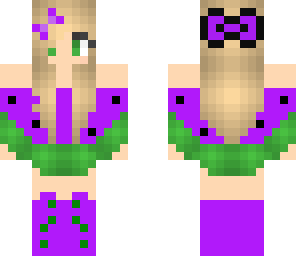 purple girl