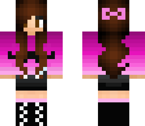 pink mustache lady