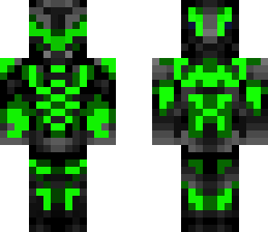green robot