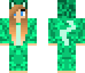 green animal onsie