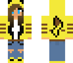 pikachu girl skater illmaterial skin