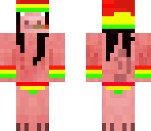 rasta pig