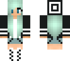 mint cool with beanie