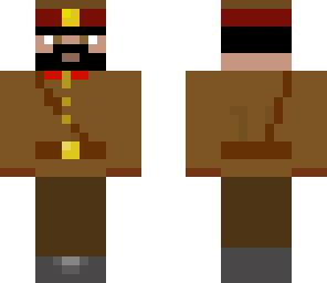 soviet officer with beard