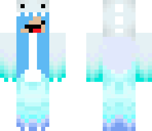 blue dino derp girl