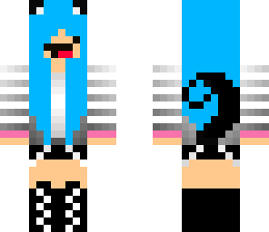 cotton candy kat girl derp