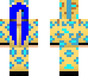 blue giraffe