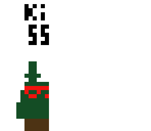 chirstamas kiss tree