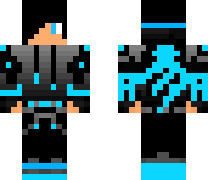 the neon blue teen