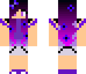 galaxy flowerish girl