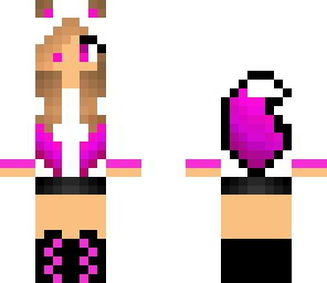 cute pink panda girl
