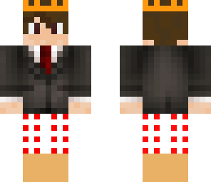 suit and boxers