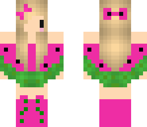 watermelon girl chibi
